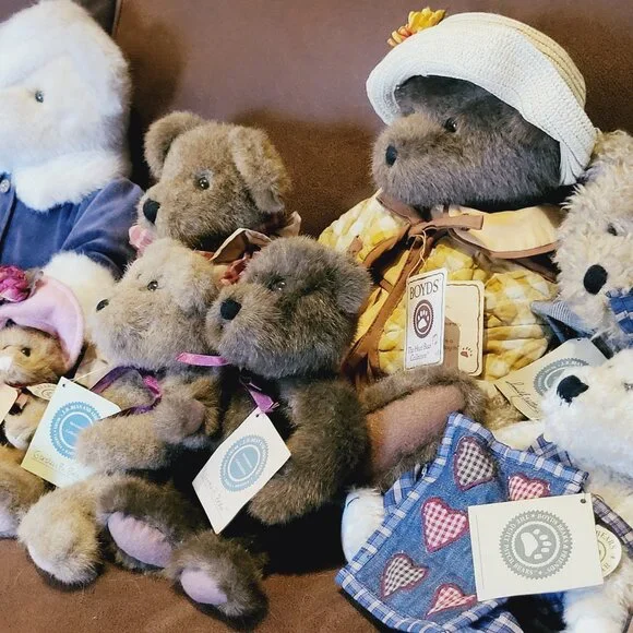Boyd's Bears ~ Lot of 8 Bears - Picture 1 of 16